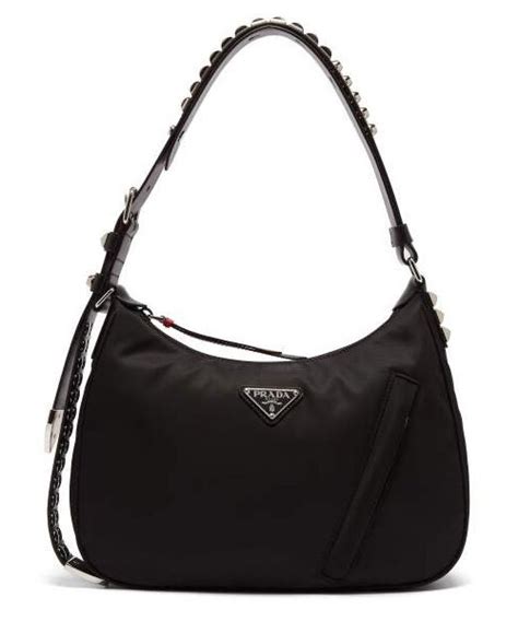 prada shoulder bag purple|Prada vela nylon shoulder bag.